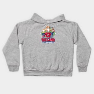 Knucklehead for The Land Baseball Kids Hoodie